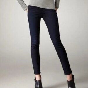 J Brand Premium Denim Skinny Leg Jeans in Dark Blue "Dynamite" Wash 26